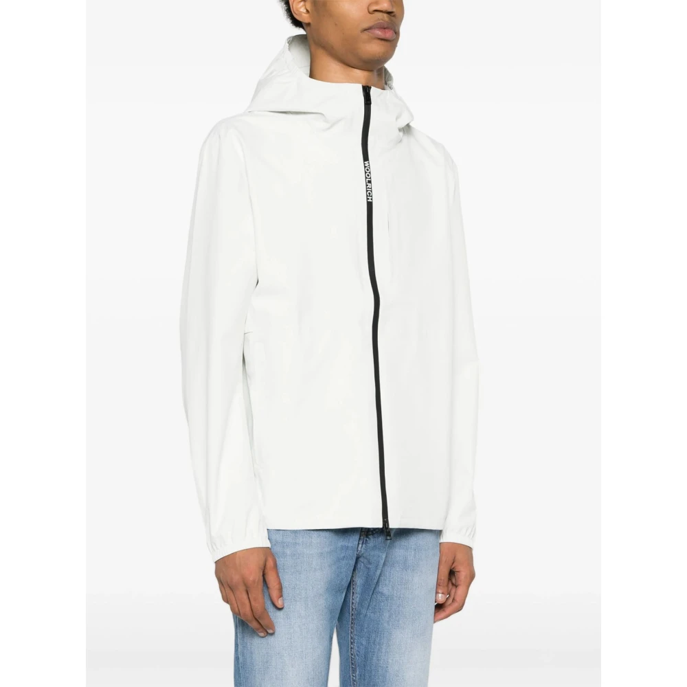 Woolrich Pacific Witte Jas White Heren