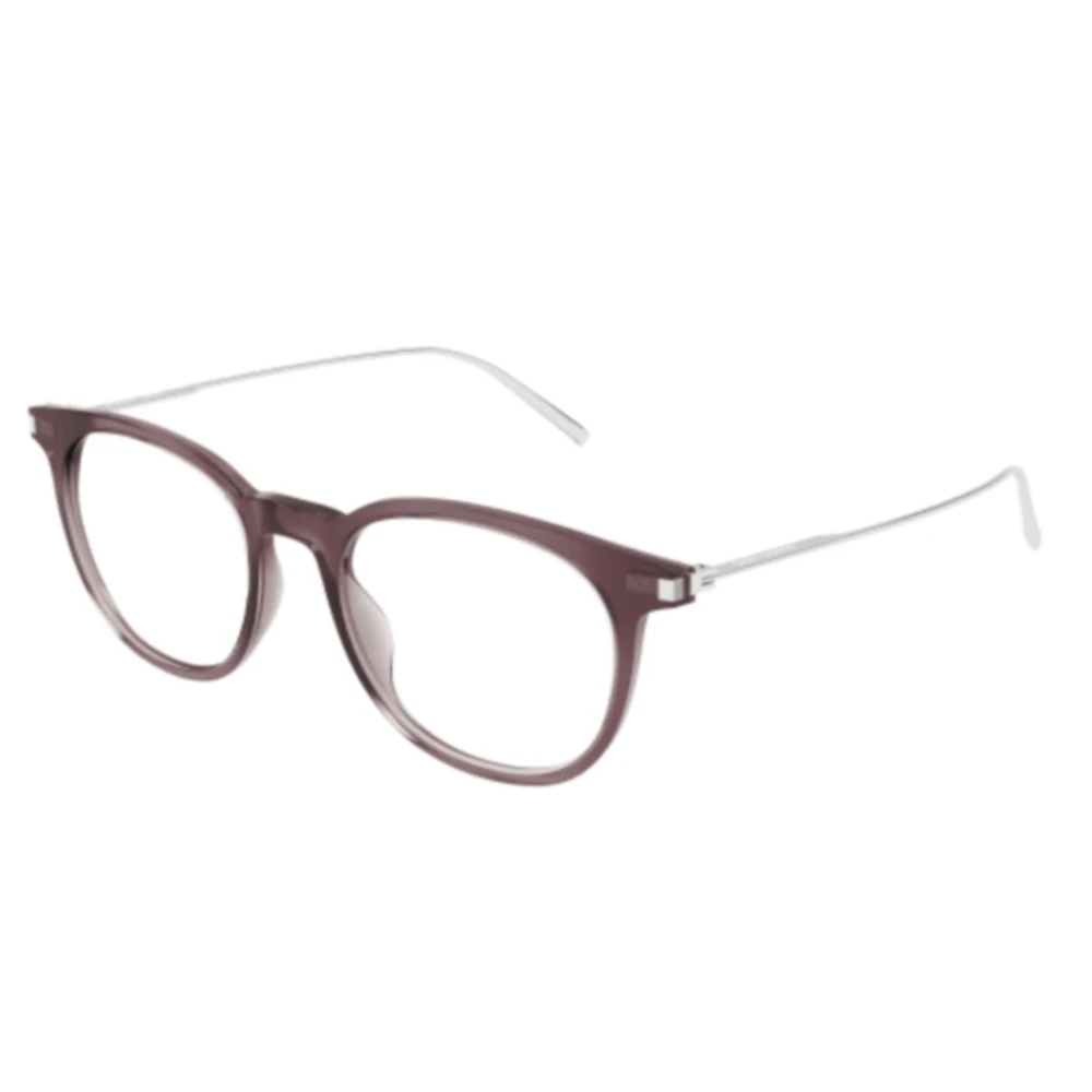 Saint Laurent Unisex Brown Glasses, One Size, Square Sunglasses