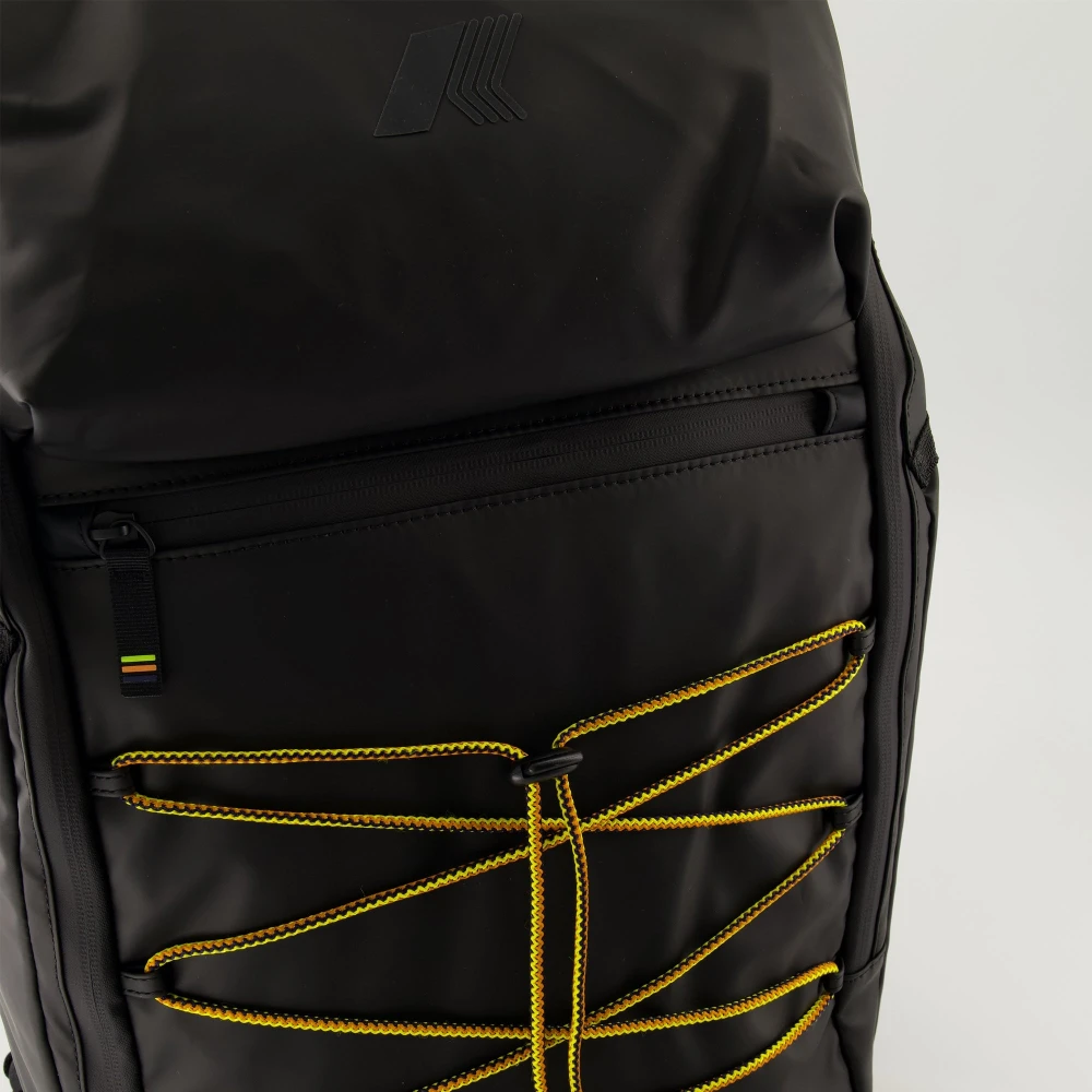 K-way Yanis Rugzak Herfst-Winter Collectie 2024 Black Heren