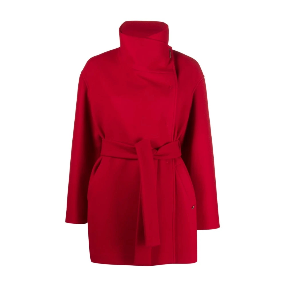 Liu Jo Rouge Polyester Jas Red Dames