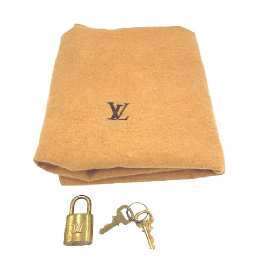 Louis Vuitton Vintage Pre-owned Fabric louis-vuitton-bags Brown Dames