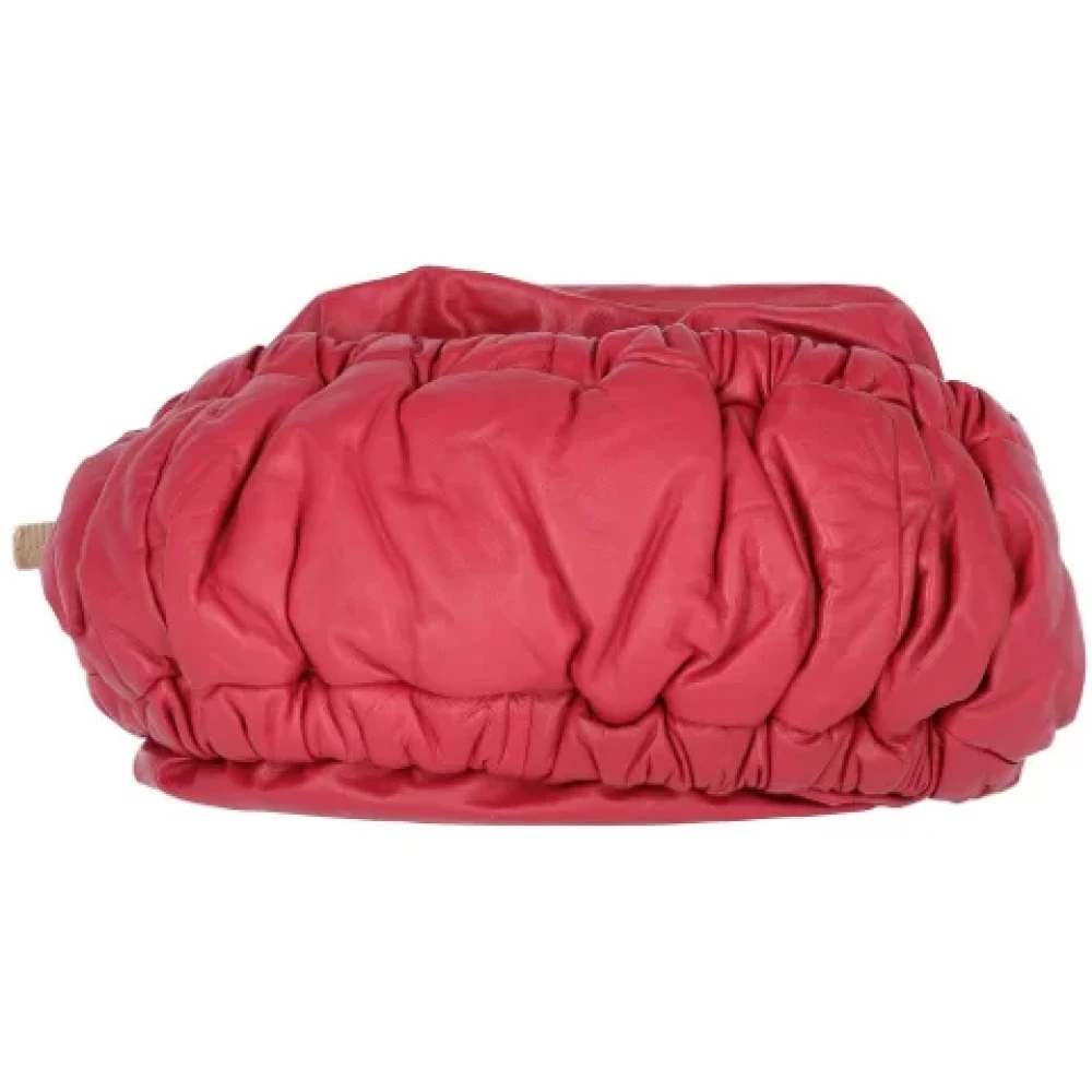 Marni Pre-owned Leather handbags Red Dames
