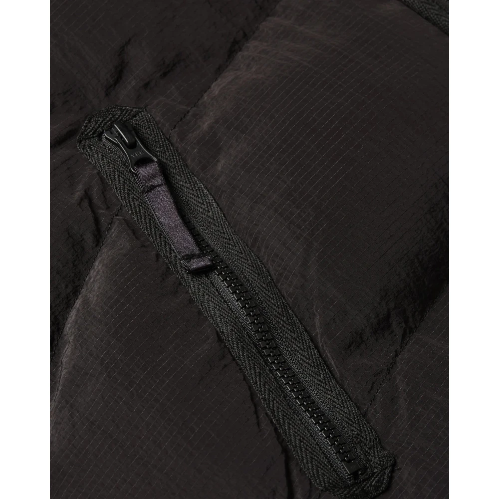 Patta Ripstop Puffer Jas Black Heren