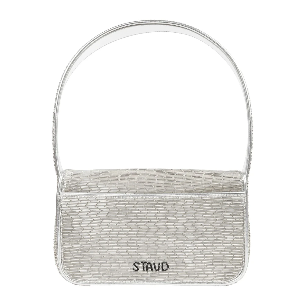 Staud Stijlvolle Leren Tote Tas Pink Dames