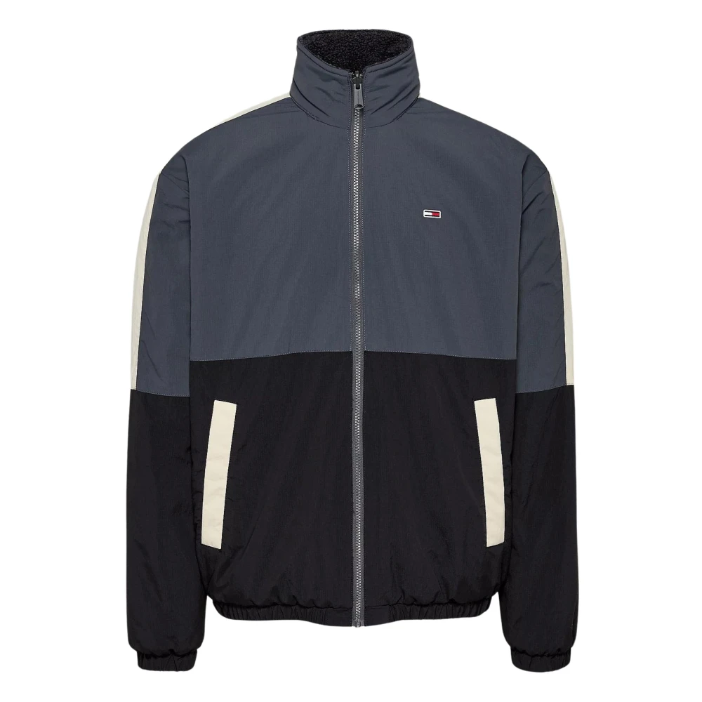 Tommy Hilfiger Omkeerbare Sherpa Jas Kleurblok Multicolor Heren