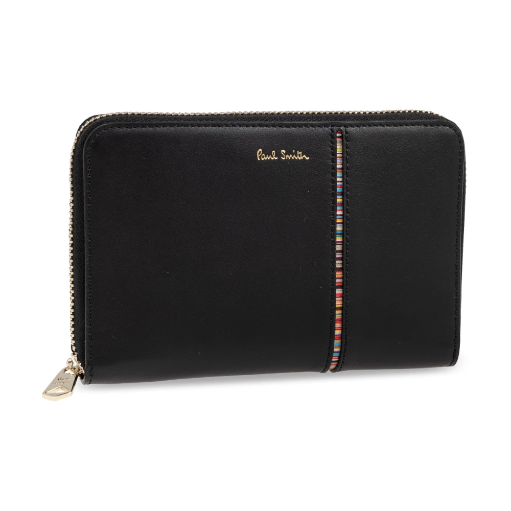 Paul Smith Portemonnee met logo Black Dames