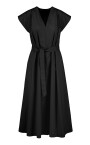 long-v-neck-dress