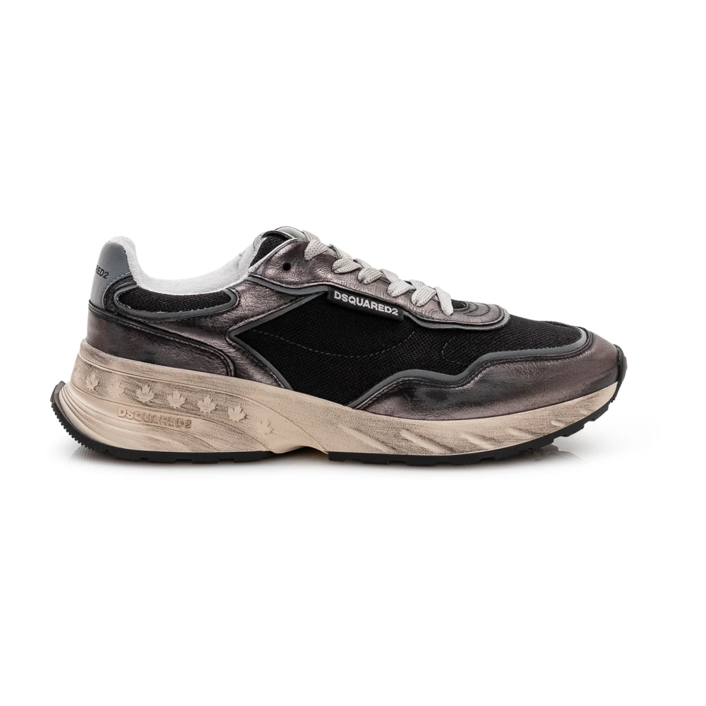 Dsquared2 Sprinter Sneakers Heren Schoenen Grijs