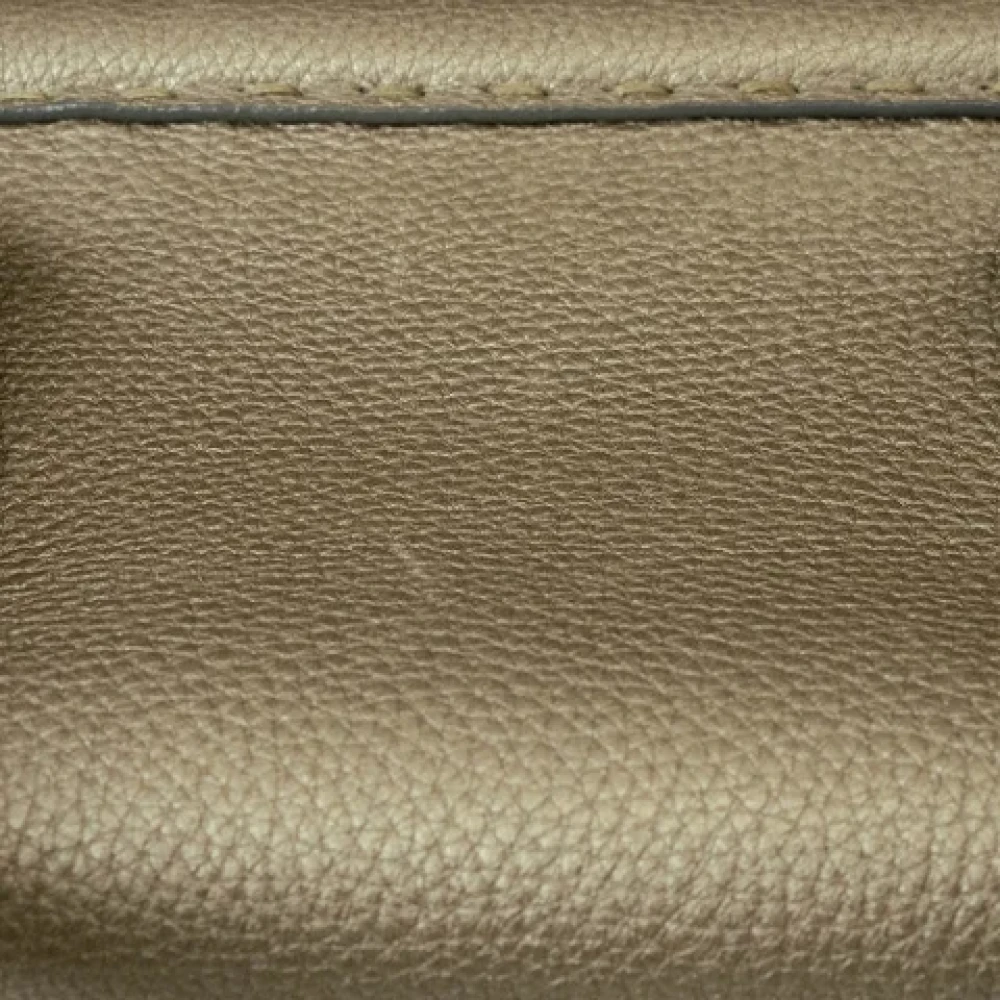 Fendi Vintage Pre-owned Fabric fendi-bags Beige Dames