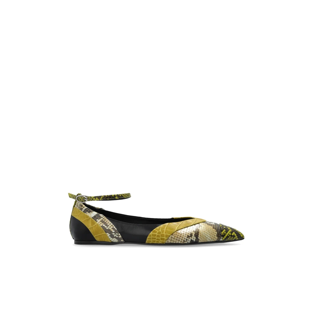 Marni Vrouw Multicolor Ballerina's Met Slangenprint