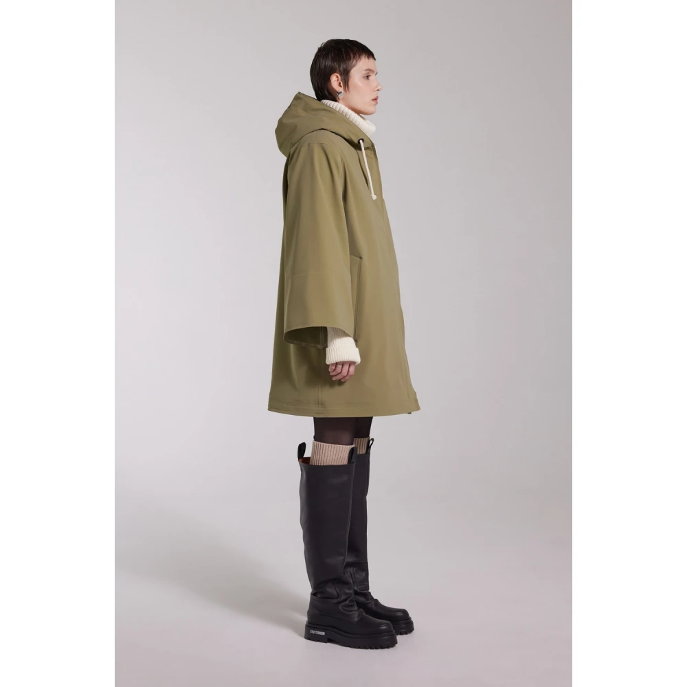 Stutterheim Winter Matte Regenjas Green Dames