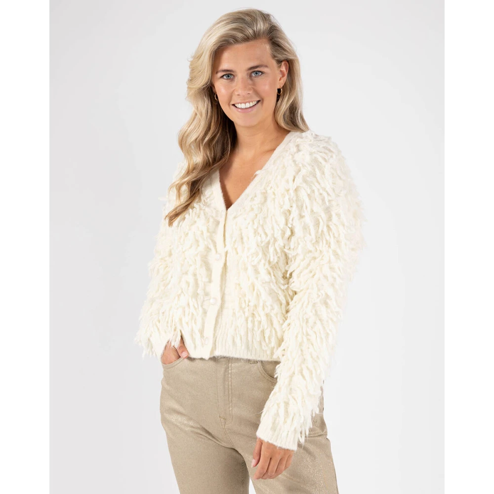 Nukus Warwick Vest Beige Dames