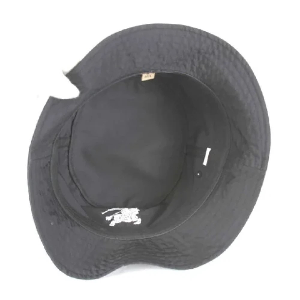 Burberry Vintage Pre-owned Fabric hats Black Dames