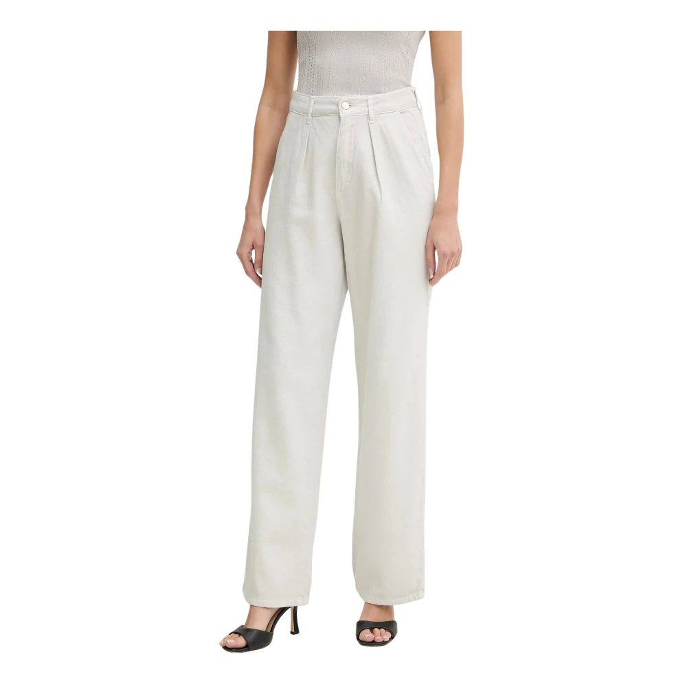 Fracomina Donna Bianco Pantaloni, 2XS, New,