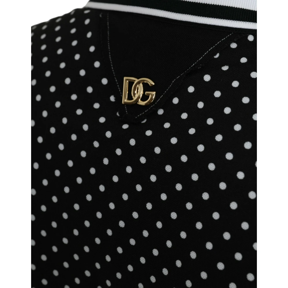Dolce & Gabbana Polo Shirts Black Heren