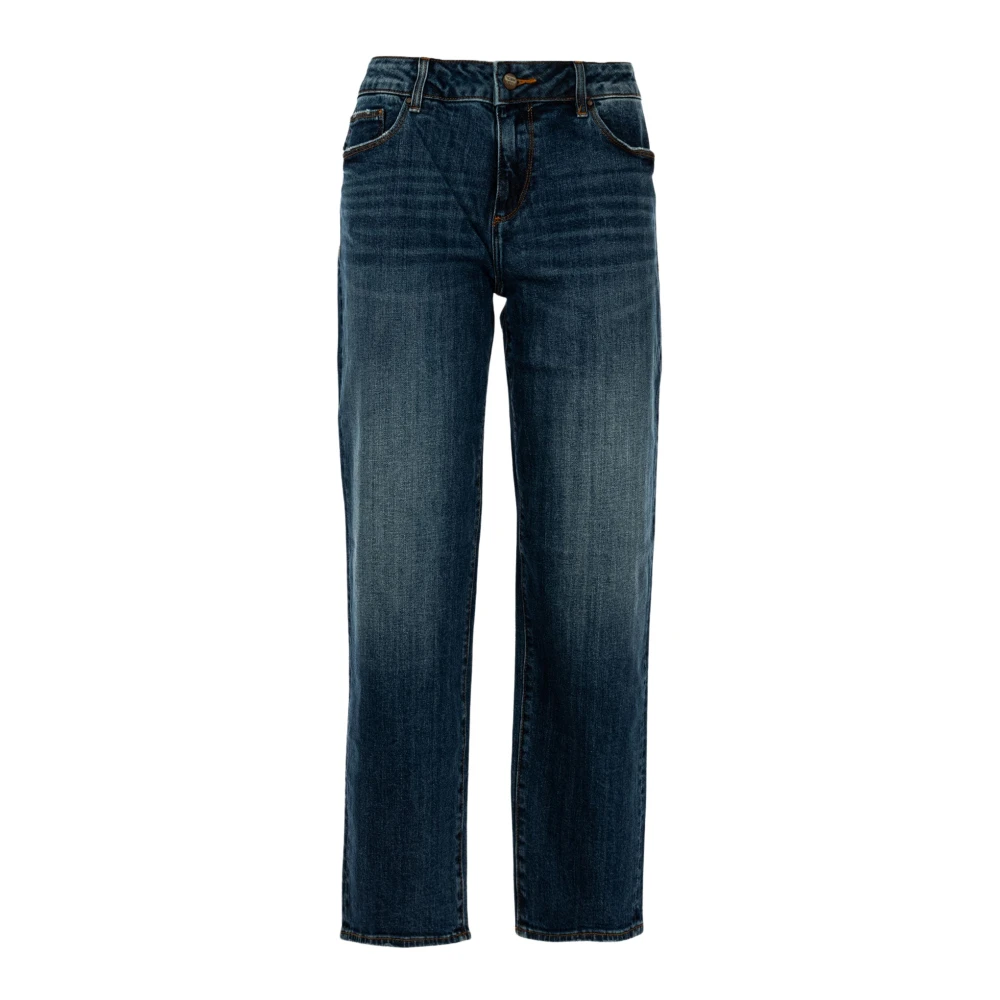 Fracomina Dames Stonewash Skinny Jeans Blue Dames