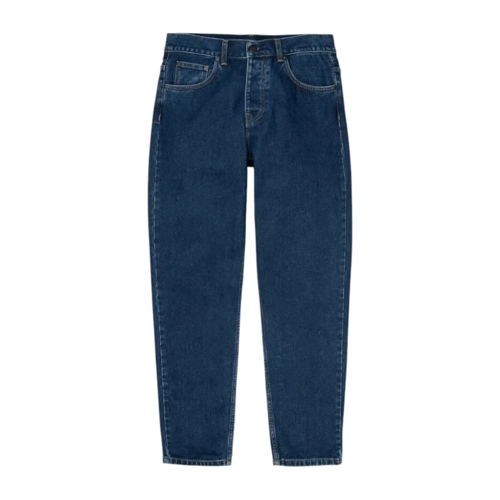 Carhartt Wip Blue Newel Pant - Male - Loose Fit Jeans - W36 - Jeans