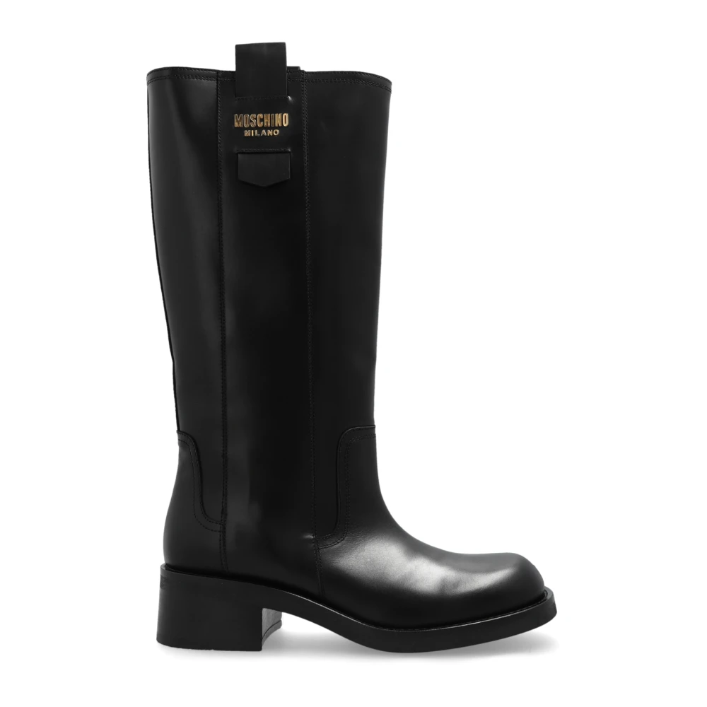 Shoes > Boots > High Boots - - Moschino - Modalova