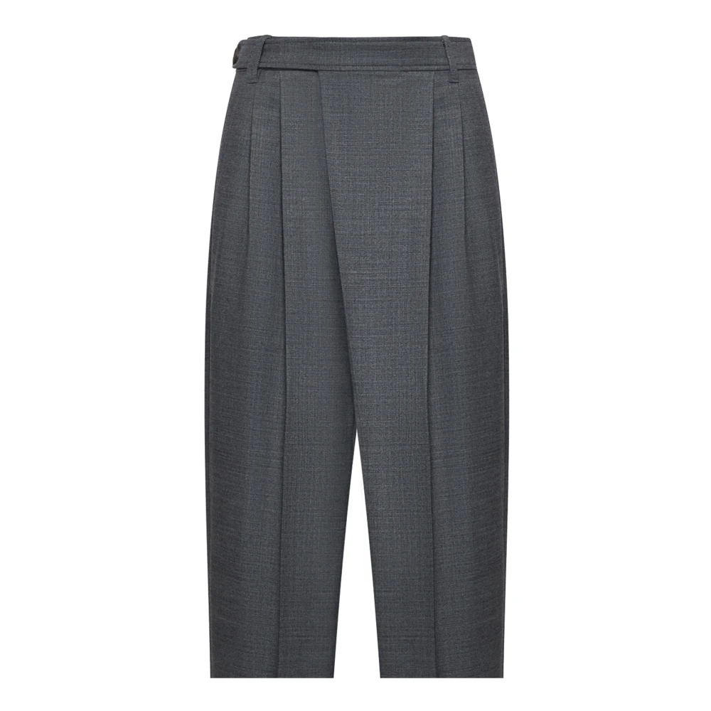 BRUNELLO CUCINELLI Grijze Broek voor Mannen Gray Dames