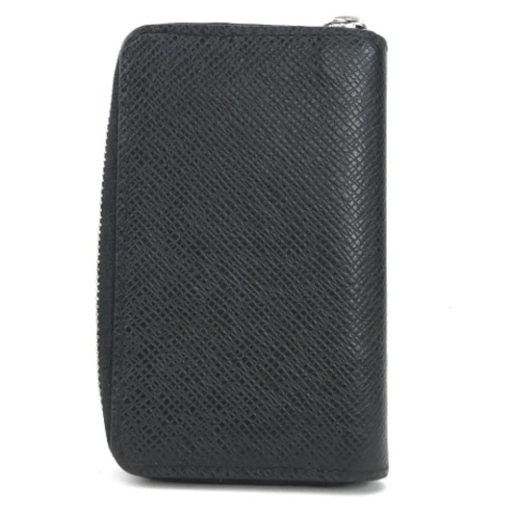 Louis Vuitton Vintage Pre-owned Leather wallets Black Heren