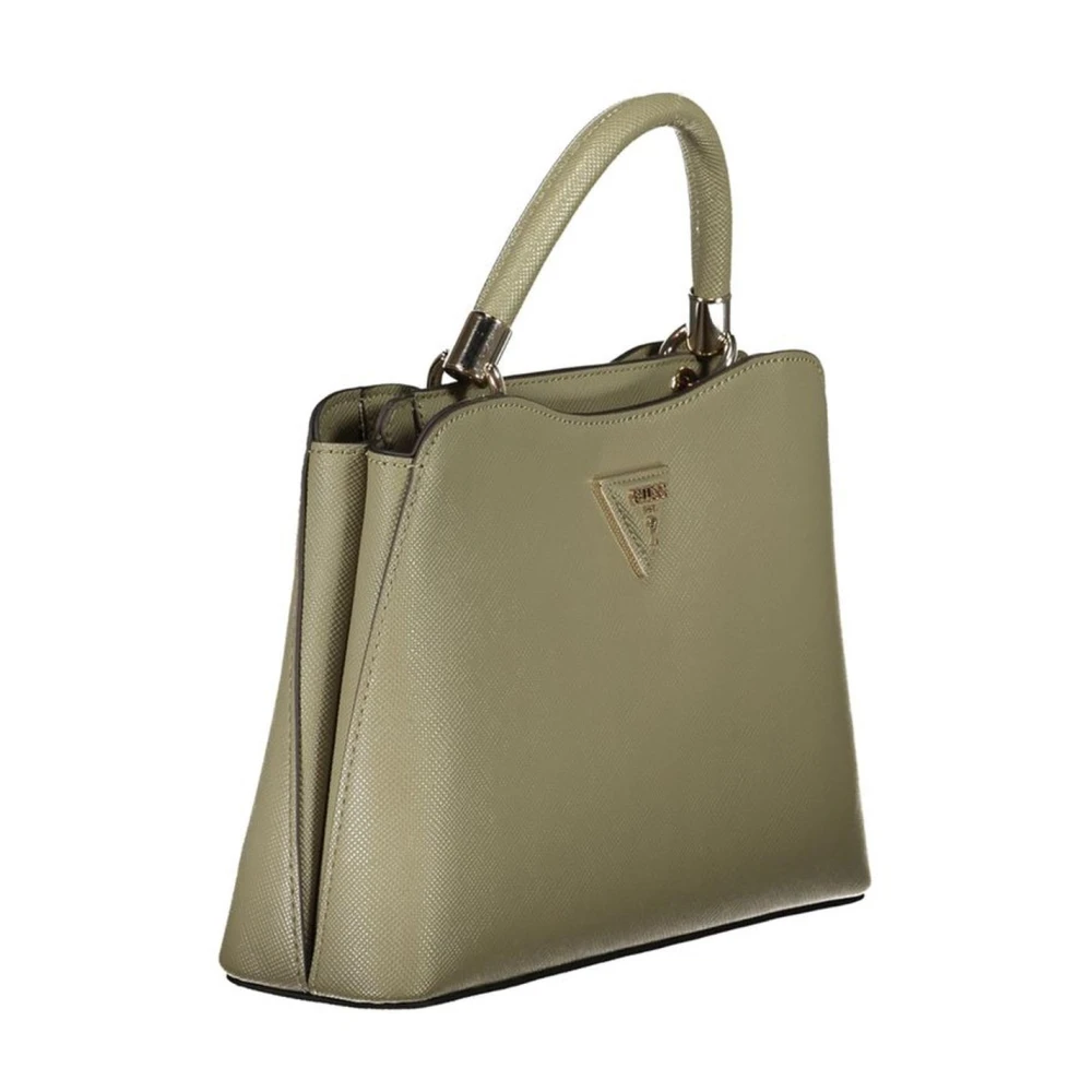 Guess Groene Handtas met Meerdere Compartimenten Green Dames