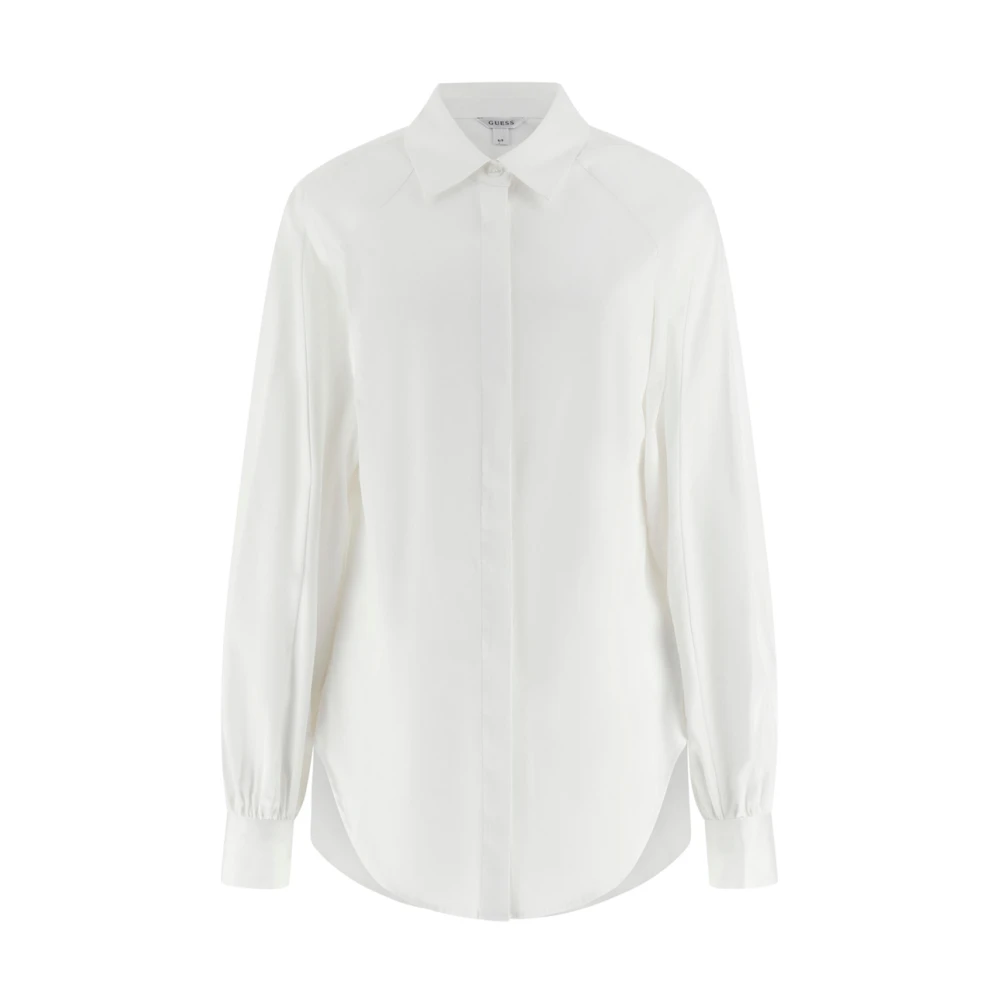 Guess Women's White Erika Classic Shirt - Shirts - L - Blouses & Shirts