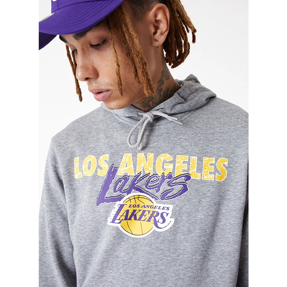 new era Lakers Sweatshirt Gray Heren