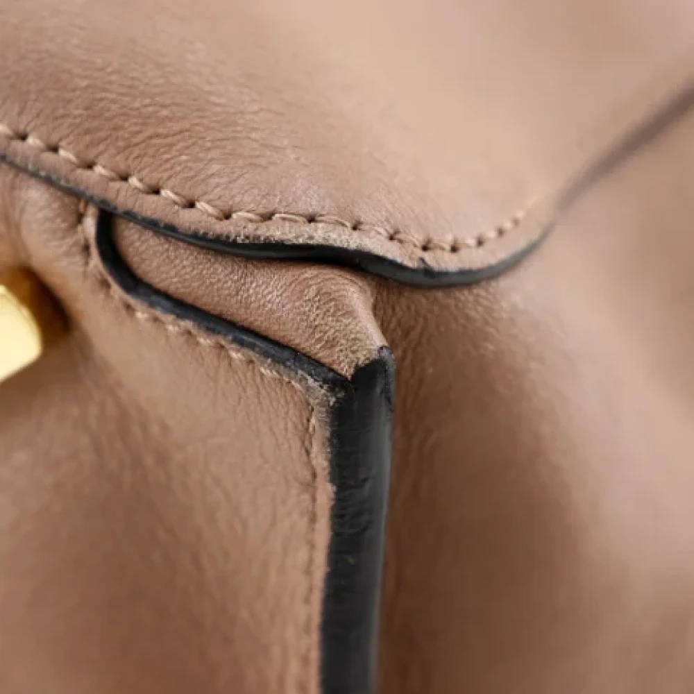 Loewe Pre-owned Leather travel-bags Brown Dames
