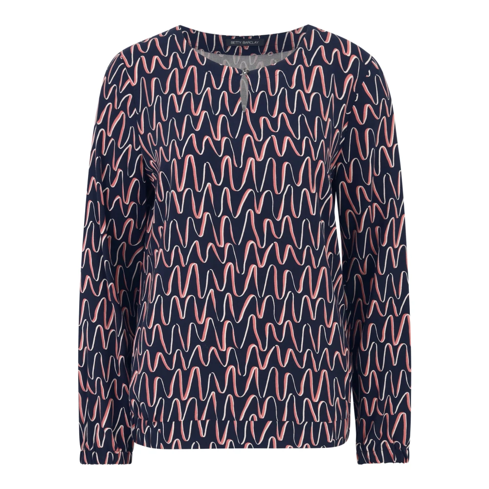 Betty Barclay Blouse met patroon vrouwelijke stijl Multicolor Dames