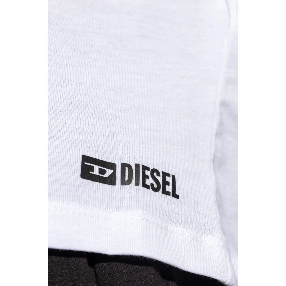 Diesel Driepak T-shirts Michael-D-Box-3Pack White Heren