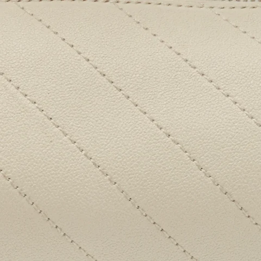Gucci Vintage Pre-owned Leather pouches White Dames