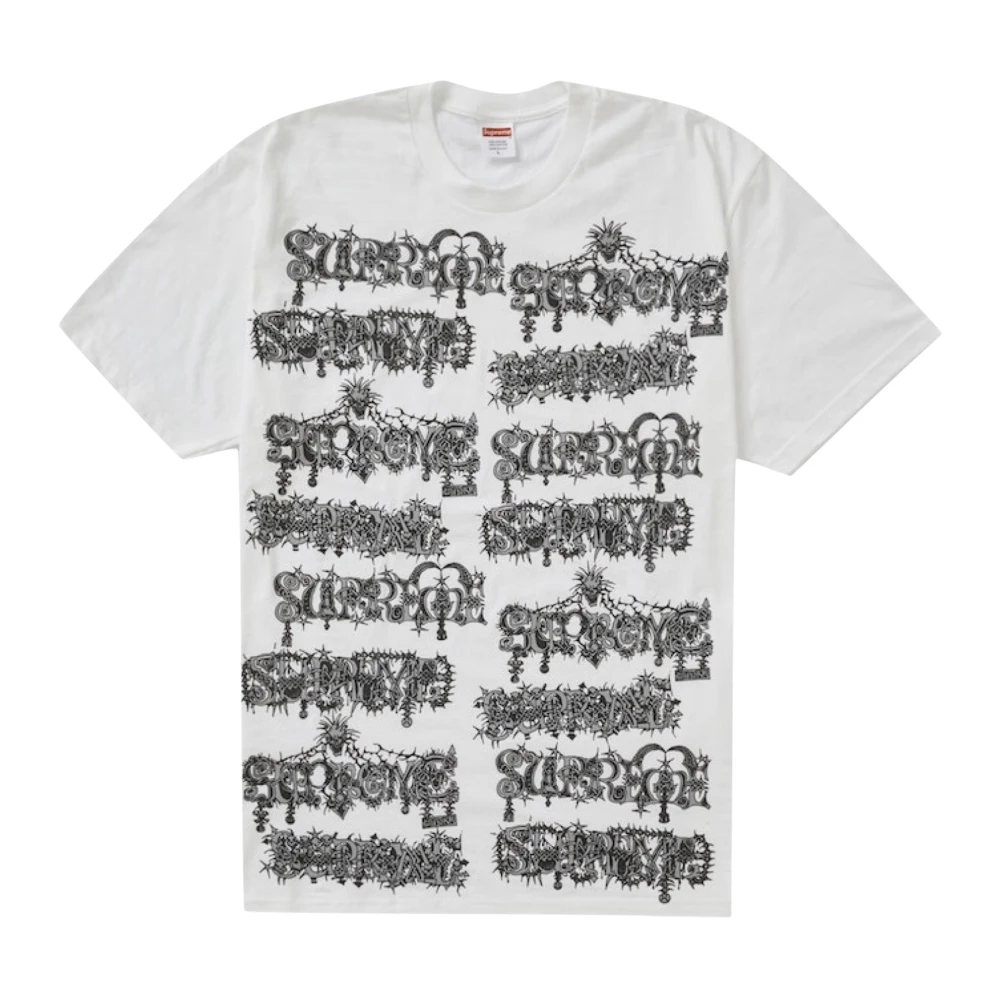 Supreme Klassieke Witte Wombat Tee Limited Edition White Heren