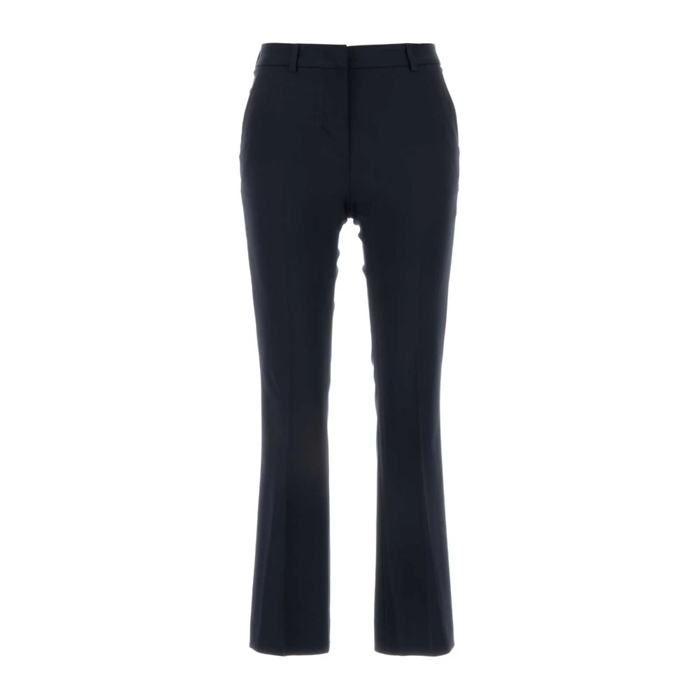 PT Torino Midnight Blue Wool Stretch Pant Blue Dames