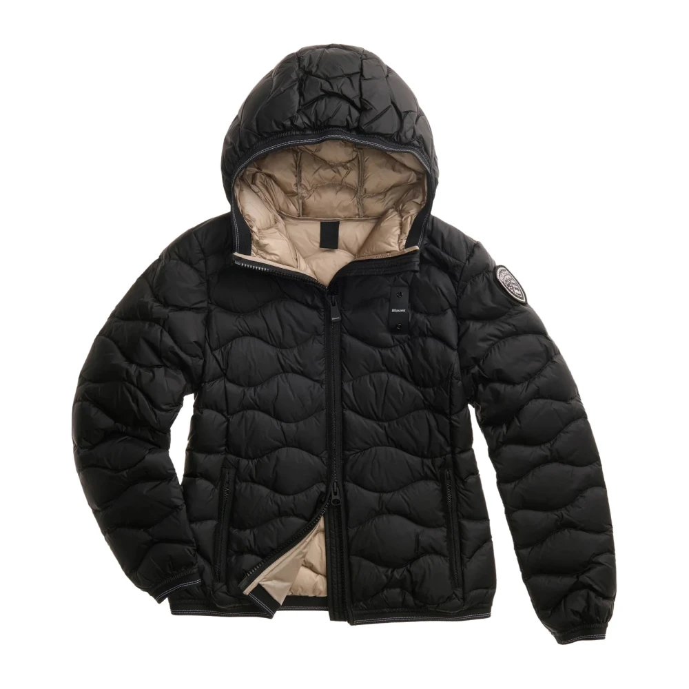 Blauer Donna Naturale Per 26Wbldc03033 Giacca Imbottita Nera Camelia (M), Nero, Casual, Poliamide - Immagine 8