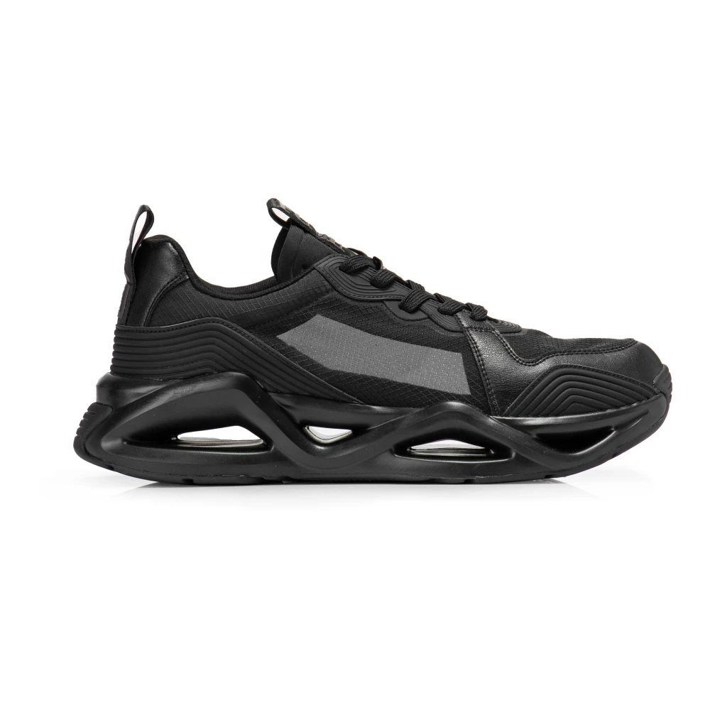 Emporio Armani EA7 High Sole Sneakers Heren Schoenen Zwart