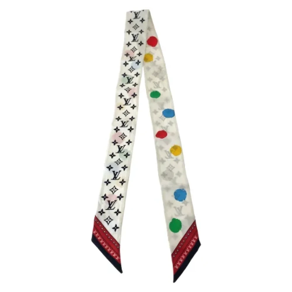 Louis Vuitton Vintage Pre-owned Canvas scarves Multicolor Dames