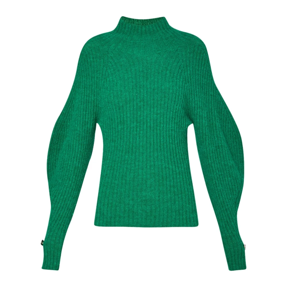 Liu Jo Zachte Gebreide Trui in Diverse Kleuren Green Dames