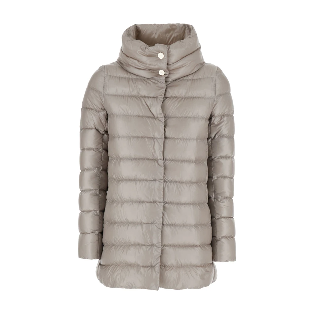 Herno Donna Grigio - Down Giacche - Coats - S
