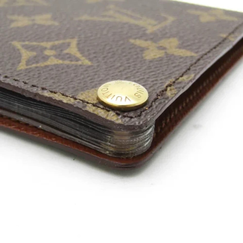 Louis Vuitton Vintage Pre-owned Fabric key-holders Brown Dames