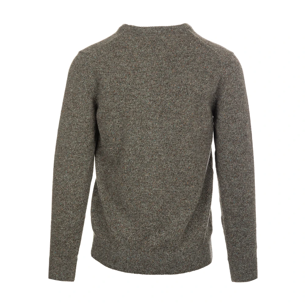 Barbour Tisbury Crew Sweaters Gray Heren