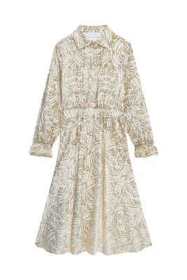 Jacquard Midi Dress