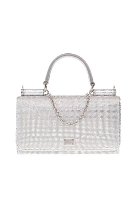Rhinestone Telefonväska med Lizard Trim