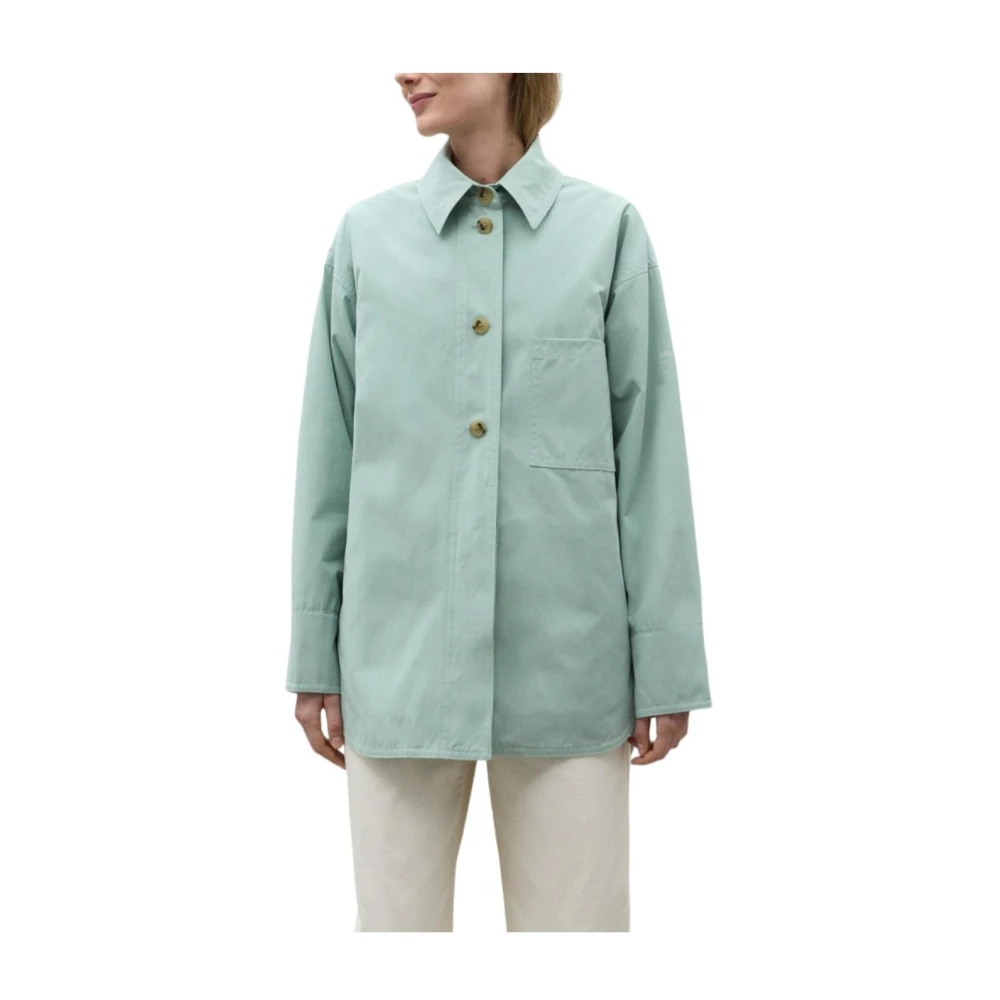 Ecoalf Women's Green Dagialf Jacket - Light Jackets - M - Jackets