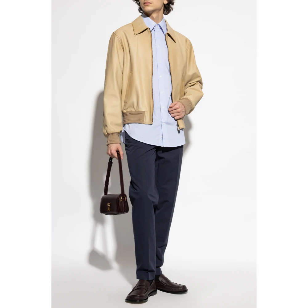 Emporio Armani Overhemd met gestreept patroon Blue Heren