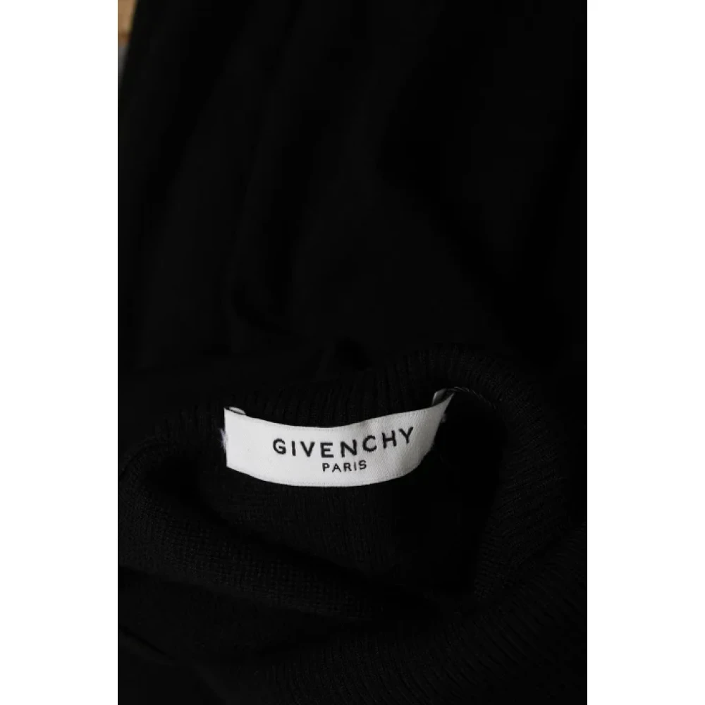 Givenchy Pre-owned Wool outerwear Black Dames