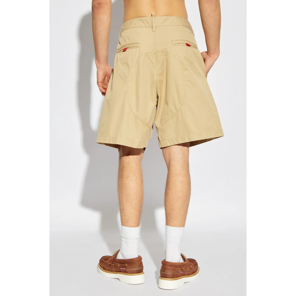 Dsquared2 Shorts Boxer Beige Heren