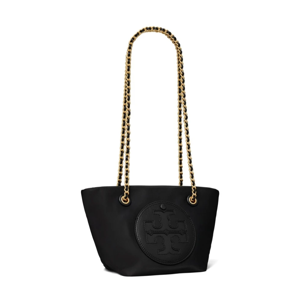 TORY BURCH Zwarte Ketting-Link Handtas Black Dames