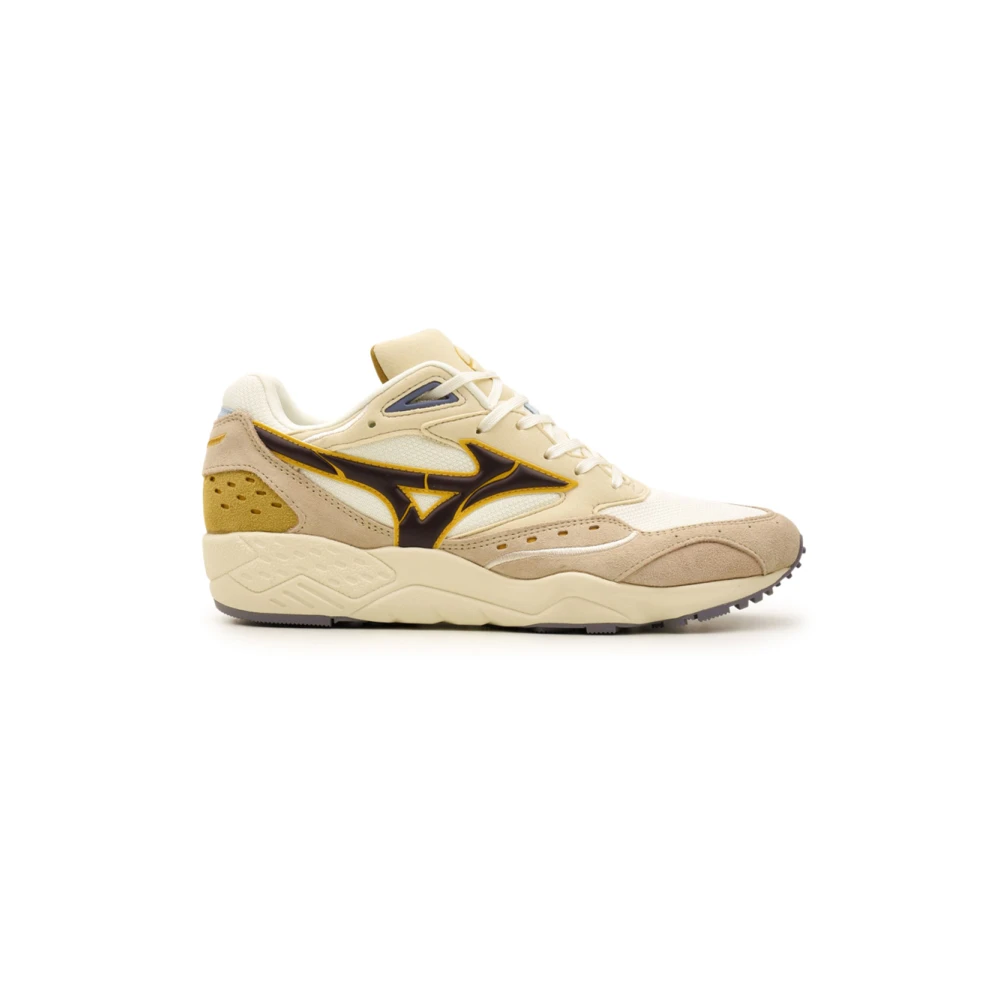 Mizuno Men's Multicolor Sneakers, 10 Uk, Low-Top Trainers In Beige