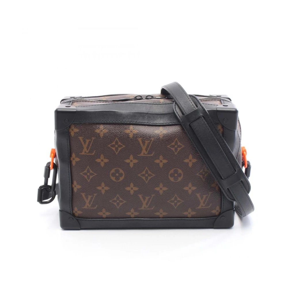 Louis Vuitton Vintage Women's Brown Pre-Owned Monogram Canvas Trunk Messenger Bag