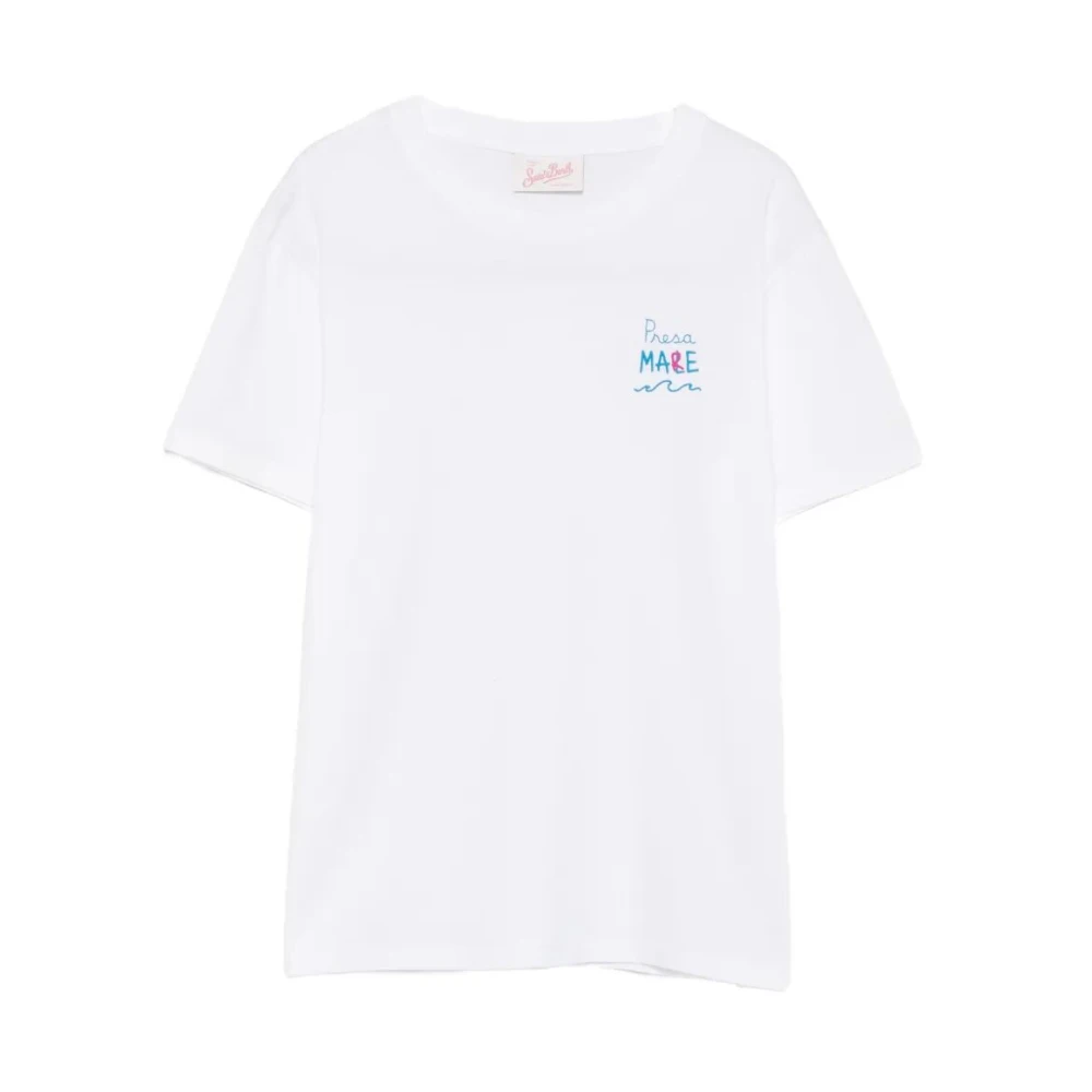 Mc2 Saint Barth White T-Shirts, Female, Xs, Emilie T-Shirt